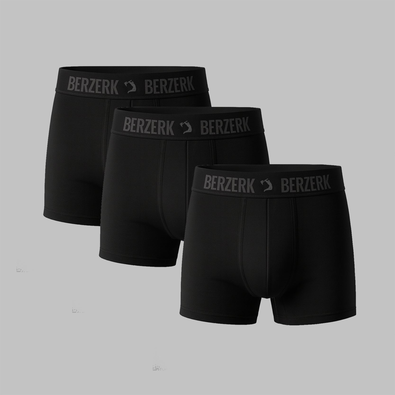 Kit Cueca Tech - 3 unidades - ALL BLACK.